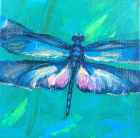 Jackie Perry - Blue Dragonfly