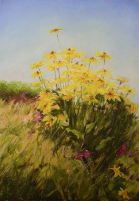 Teresa T. Brunson - CALIFORNIA FLOWERS IN PASTEL