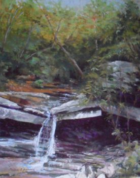 Teresa T. Brunson - PASTEL - NORTH CAROLINA HIKE