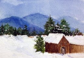 MARCIA WEIDLER - Winter Barn