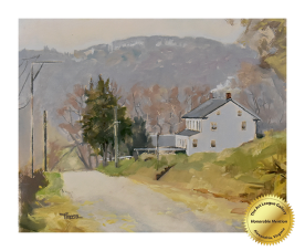 Rich Moore - Chilly Fall Day Farmhouse