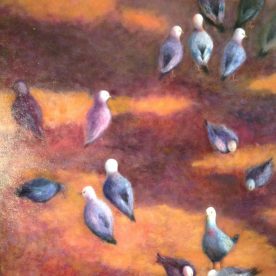 Margaret Hillen - In The Park - Oil