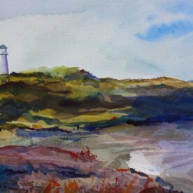 Janet Hansen Martinet - Cape Elizabeth Light & Shadow