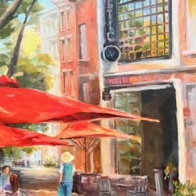 Umbrellas of Old Town - Lydia Jechorek