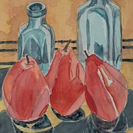 Pears and Bottles - Susan Larimer
