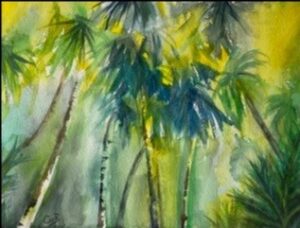 Palm Trees - Claire Bentley